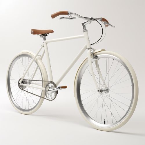 都市法式復(fù)古自行車單車交通工具攝影圖 攝影